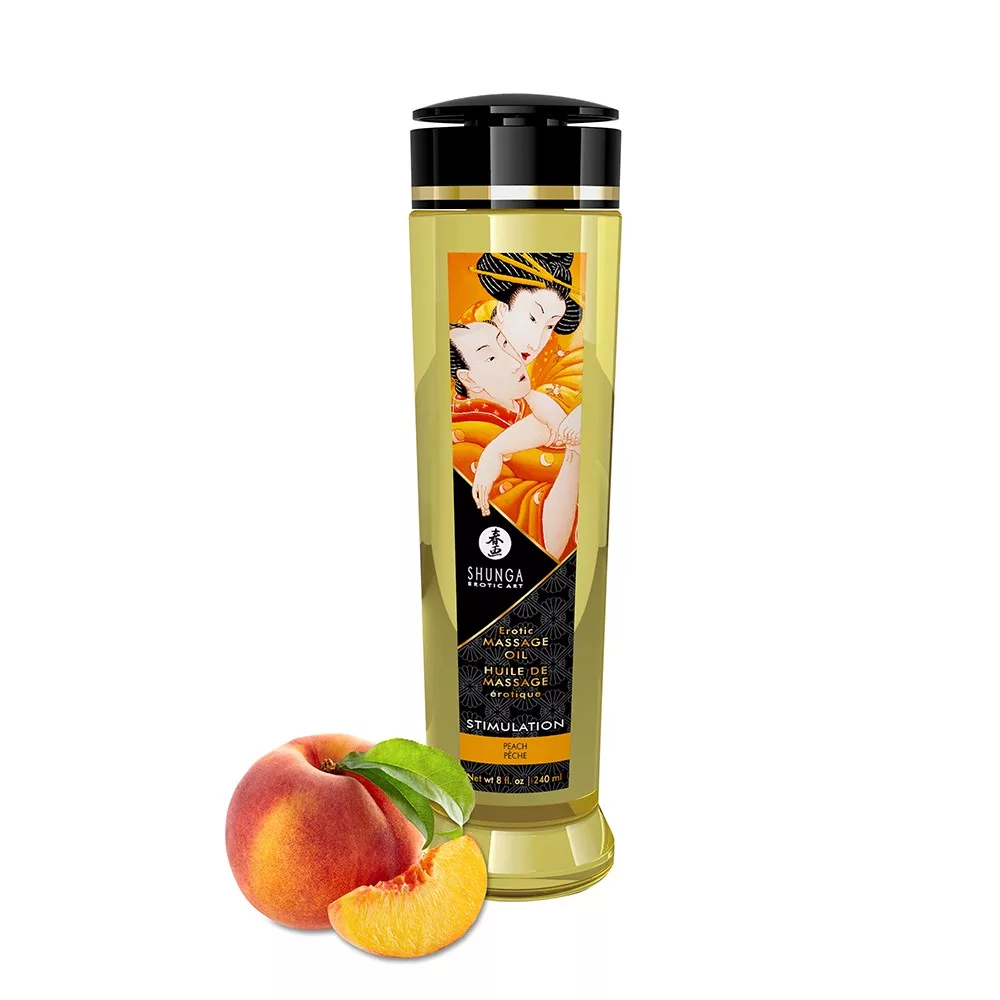 Huile de massage Stimulation pêche aphrodisiaque 240ml