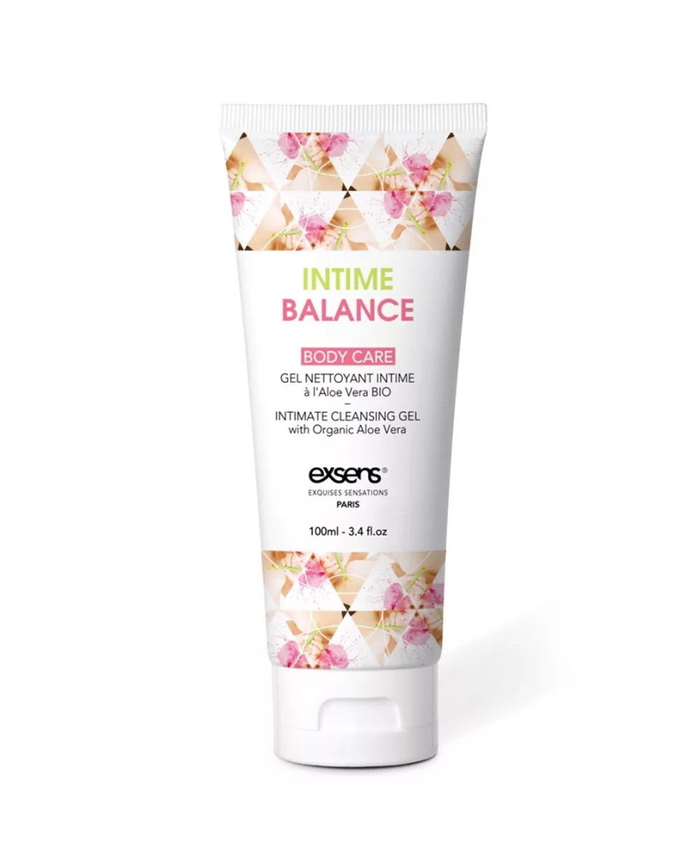 Gel nettoyant intime à l'aloe vera organique 100ml Intime Balance