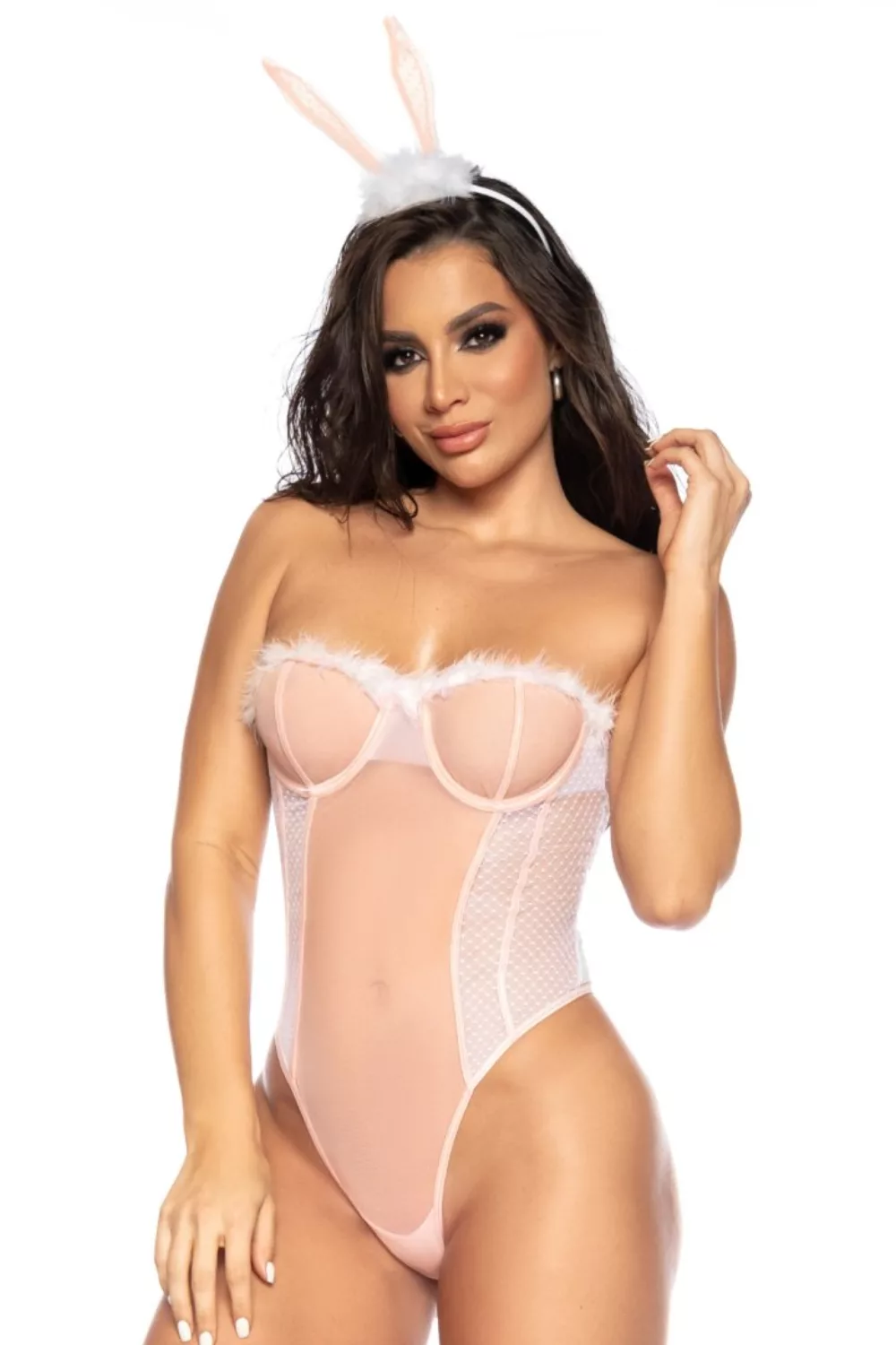 Déguisement lapin sexy avec serre tête
