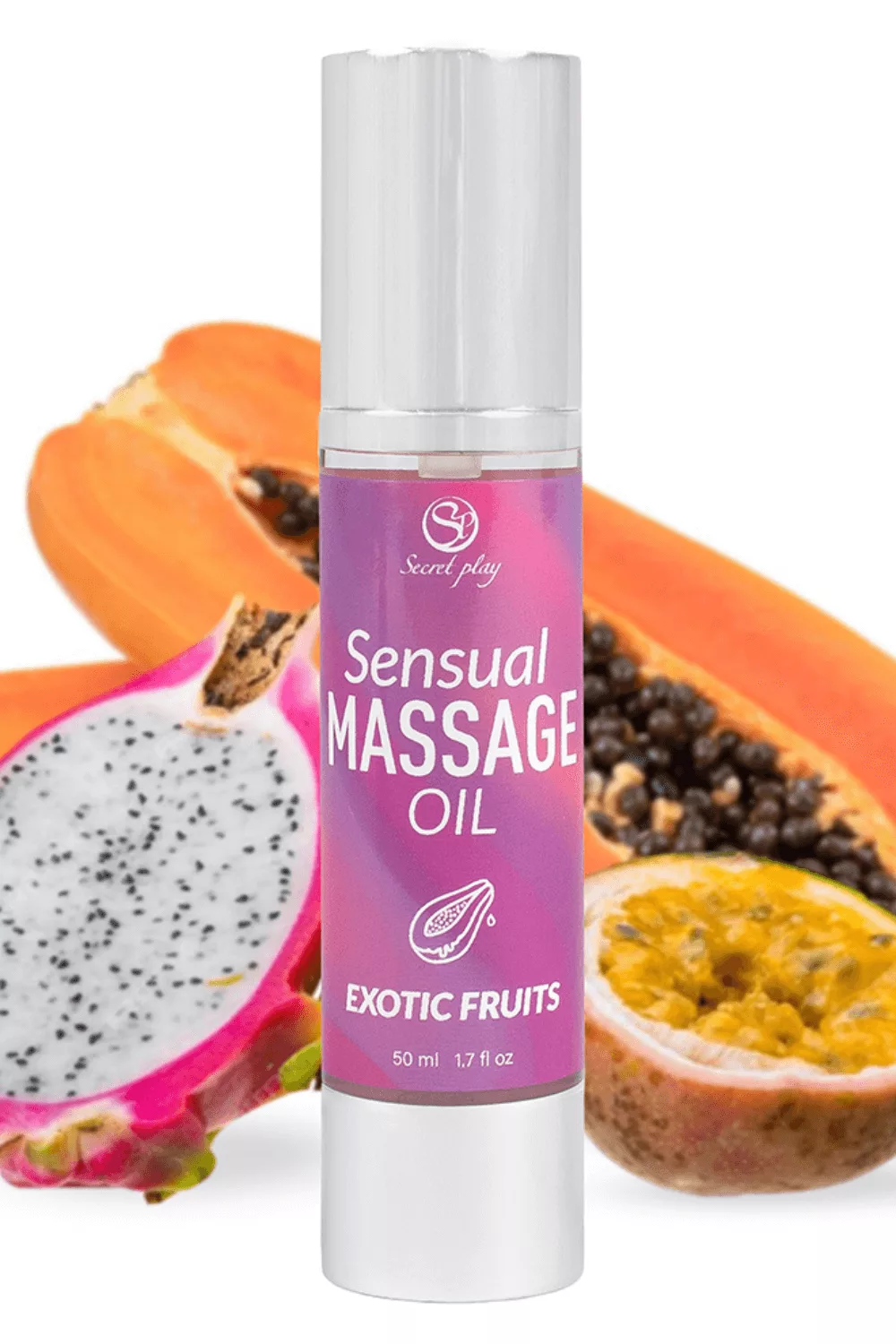Huile de massage fruits exotiques 50 ml Secret Play