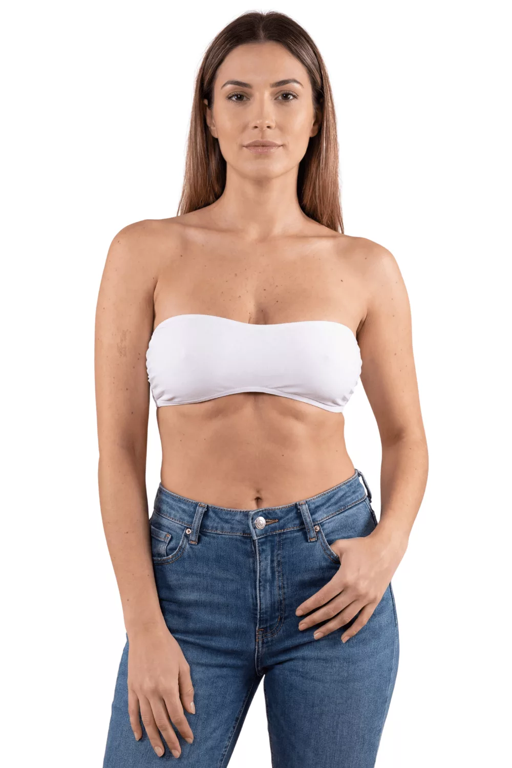 Bandeau de poitrine blanc