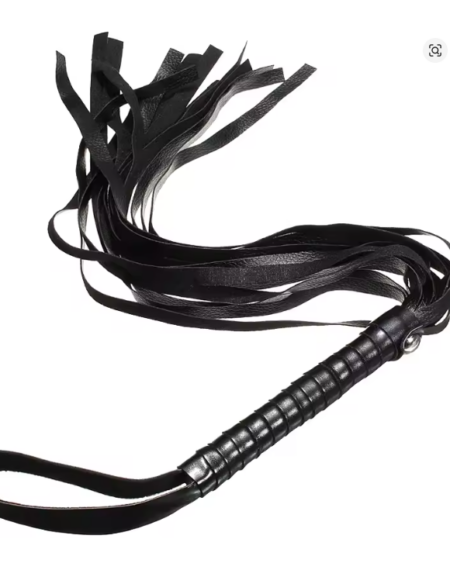Fouet en cuir, pour les jeux de sensation.