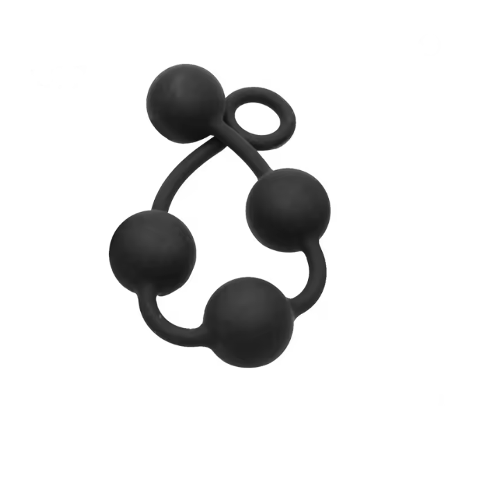 Accessoire de massage intime en silicone avec finition douce et ergonomique.