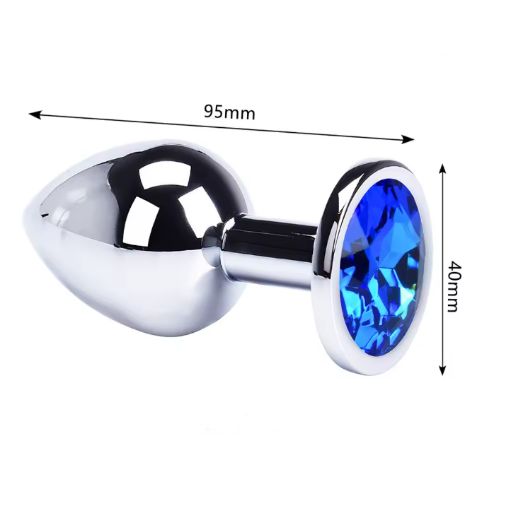 Accessoire intime en métal avec finition élégante et base décorative.