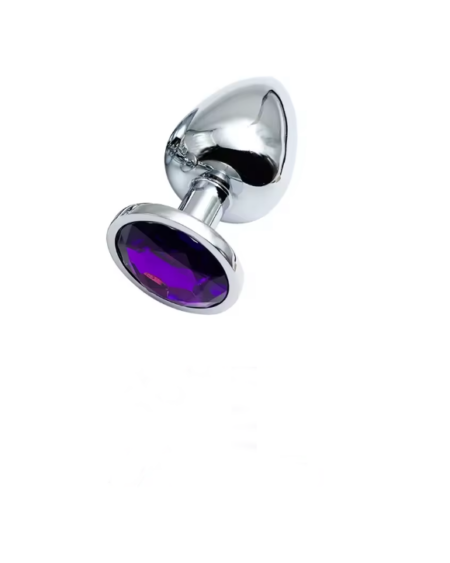 Accessoire intime en métal avec base bijou et design ergonomique.
