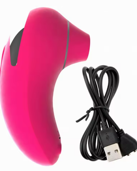 Vibrateur féminin avec suceur de clitoris
