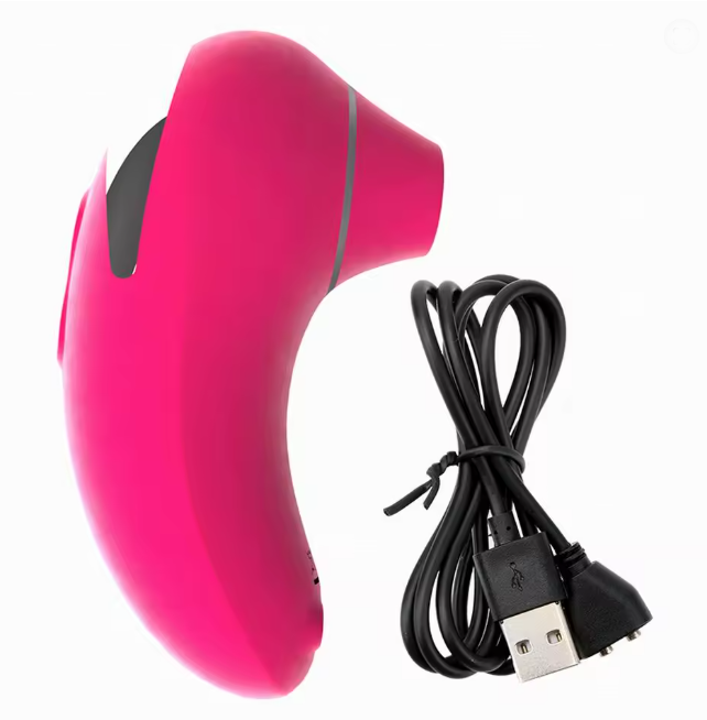 Vibrateur féminin avec suceur de clitoris