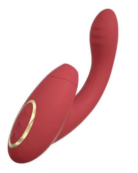 Vibromasseur escargot élégant avec stimulation clitoridienne multi fréquence et design moderne raffiné.