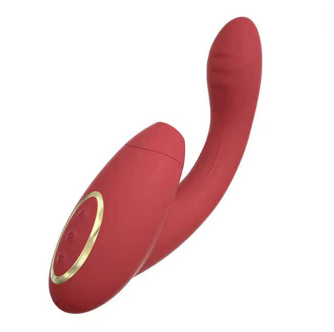 Vibromasseur escargot élégant avec stimulation clitoridienne multi fréquence et design moderne raffiné.